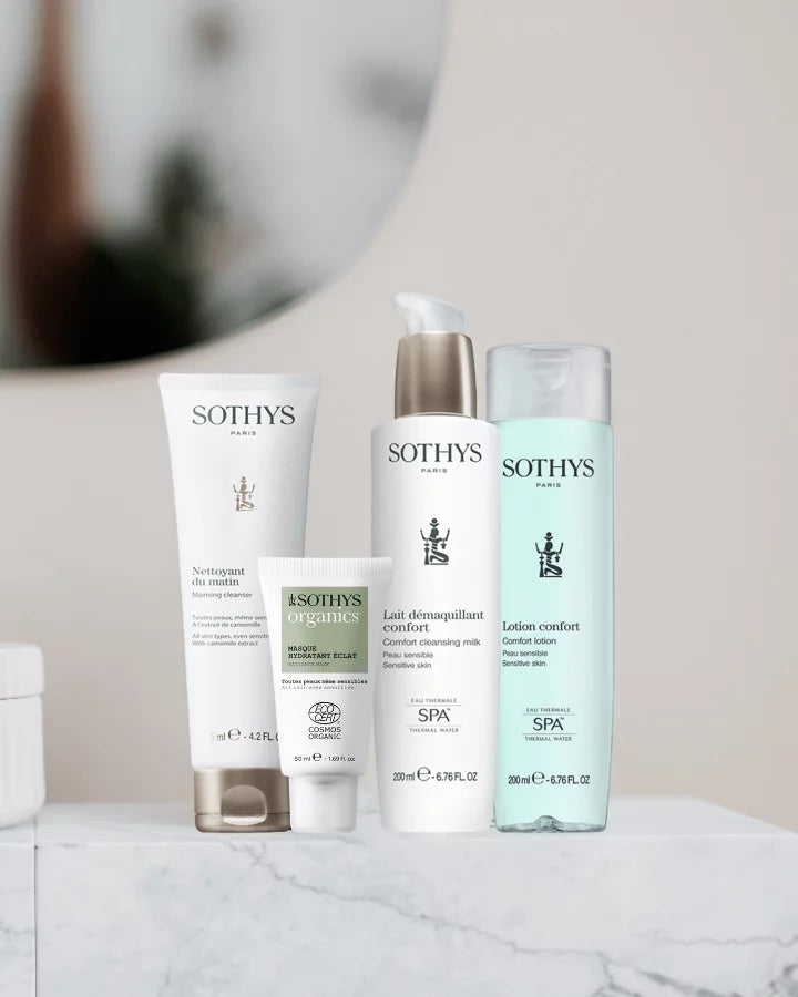 Routine beauté peaux sensibles - Sothys