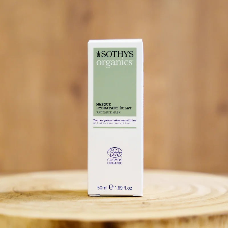 Masque visage hydratant éclat bio - Sothys